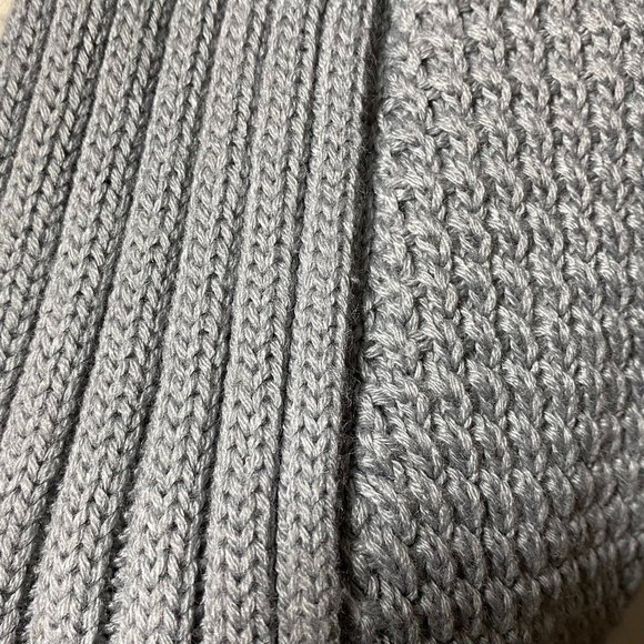 Attention Gray Knit Long Sleeve Cardigan Size Small - Picture 5 of 7